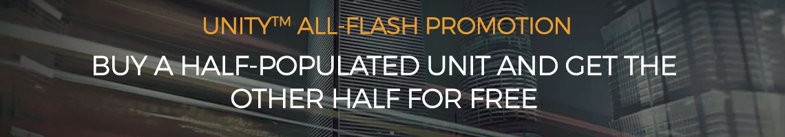 Unity all-flash Promotion